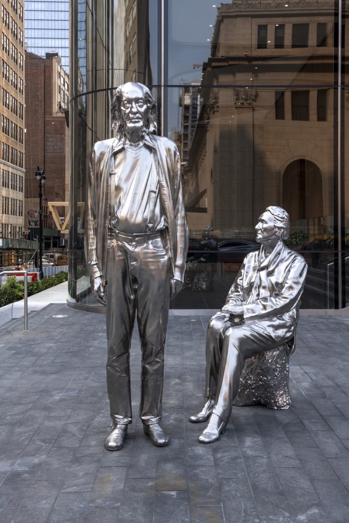 A Manhattan Development Is Livening Up the Street With Larger-Than-Life Works by Christopher Wool and Charles Ray